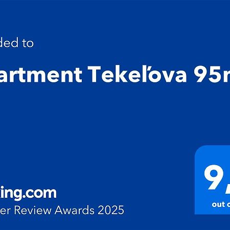 Apartment Tekelova 95M2 Prešov Eksteriør billede